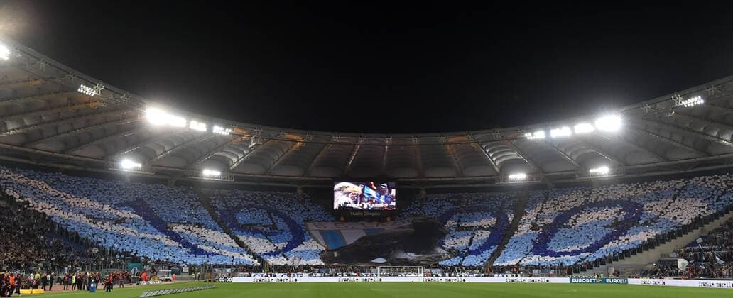 Tifosi Lazio Supporters Roma 15-04-2018 Stadio Olimpico Football Calcio Serie A 2017 2018 Lazio - AS Roma Foto Andrea Staccioli Insidefoto andreaxstaccioli