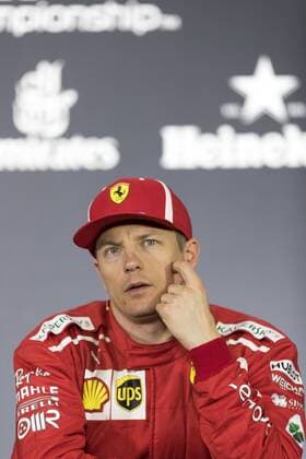 Finnish F1 driver Kimi Raikkonen of Ferrari attends the press conference PK Pressekonferenz after the 2018 Formula One Chinese Grand Prix at the Shanghai International Circuit in Shanghai, China, 15 April 2018. Red Bull driver Daniel Ricciardo yanked off his right shoe, poured champagne into it as he stood on the podium, and then drank up to his unlikely victory in Sunday s Chinese Grand Prix. The Australian started from the third row, but took advantage when the safety car came out on the 31st lap to allow him to get fresh, soft tires when the other leaders were running on worn rubber and couldn t get in quickly to change. Red Bull s Daniel Ricciardo wins Chinese Grand Prix; 6th career win  20180415_08792