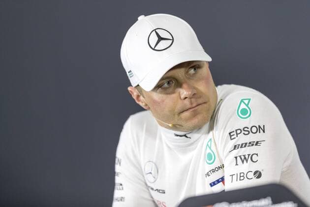 Finnish F1 driver Valtteri Bottas of Mercedes attends the press conference PK Pressekonferenz after the 2018 Formula One Chinese Grand Prix at the Shanghai International Circuit in Shanghai, China, 15 April 2018. Red Bull driver Daniel Ricciardo yanked off his right shoe, poured champagne into it as he stood on the podium, and then drank up to his unlikely victory in Sunday s Chinese Grand Prix. The Australian started from the third row, but took advantage when the safety car came out on the 31st lap to allow him to get fresh, soft tires when the other leaders were running on worn rubber and couldn t get in quickly to change. Red Bull s Daniel Ricciardo wins Chinese Grand Prix; 6th career win  20180415_51529