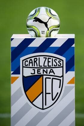 Jena 17 04 2018 Ernst Abbe Sport field Soccer 3 league catch-up game from 30 matchday FC Carl Zeiss Jena 1 FC Magdeburg 1 5 0 3 Pictured