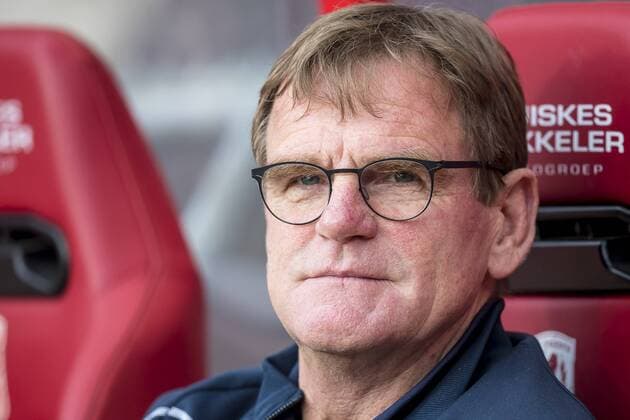 ENSCHEDE, FC Twente - PEC Zwolle 2-0, voetbal, Eredivisie, seizoen 2017-2018, 17-04-2018, Grolsch stadion, PEC Zwolle assistent trainer Dwight Lodeweges Twente - PEC  x2133341x