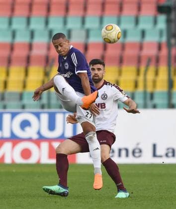 Soccer Men Season 2017 2018 Semifinals in the Berlin Pilsner Cup BFC Dynamo Tennis Borussia v Thiago Rockenbach da Silva TeBe Tennis Borussia David Kamm Al Azzawe BFC Dynamo 18 04 2018 Copyright: xMatthiasxKochx