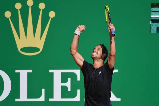 Richard Gasquet (Fra) TENNIS : MONTE CARLO 2018 antoinecouvercelle panoramic 