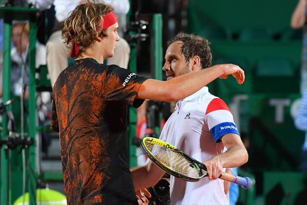 Alexander Zverev (Ger) defeated Richard Gasquet (Fra) TENNIS : MONTE CARLO 2018 antoinecouvercelle panoramic 
