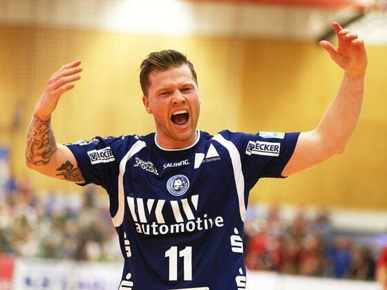 HBL 2 Handball Bundesliga Season 2017 2018 31 Gameday Bergischer HC Wilhelmshavener HV Cheering Arnor Gunnarsson Bergischer HC