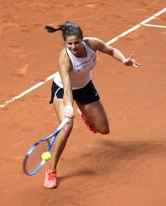 BAU 21 04 2018 Stuttgart Tennis Fed Cup GER vs CZE Julia Görges GER