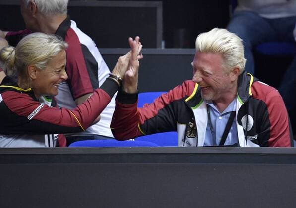 Tennis Womens Team Germany Germany Fed Cup Fed Cup 2018 Semifinal Germany GER vs Czech Republic CZE Porsche Arena Stuttgart 21 22 04 2018 Fed Cup Semifinals GER CZE Porsche Arena Stuttgart 2018