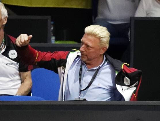 Tennis Fed Cup 2018 Germany Czech Republic Germany Stuttgart 21 04 2018 Tennis Fed Cup 2018 Germany Czech Republic Boris Becker