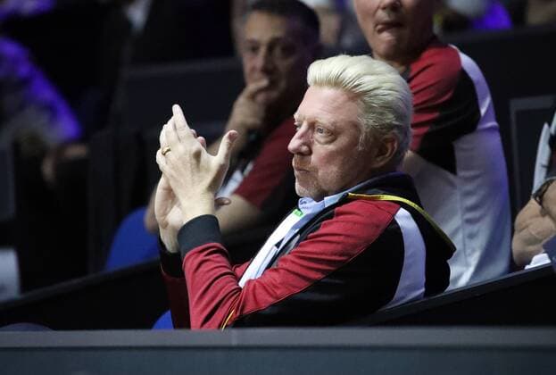 Tennis Fed Cup 2018 Germany Czech Republic Germany Stuttgart 21 04 2018 Tennis Fed Cup 2018 Germany Czech Republic Boris Becker