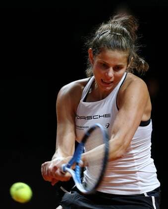 BAU 22 04 2018 Stuttgart Tennis Fed Cup GER vs CZE Julia Görges GER