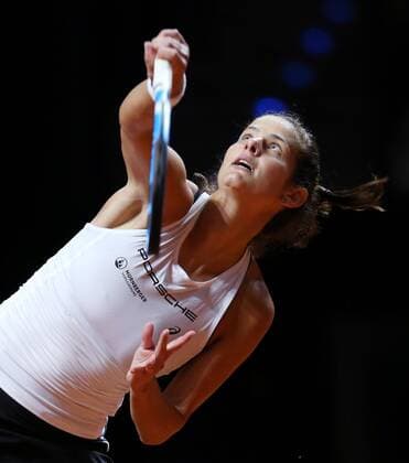 BAU 22 04 2018 Stuttgart Tennis Fed Cup GER vs CZE Julia Görges GER