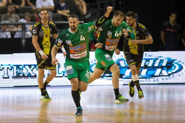 KNEULE Tim (Frisch Auf Goppingen) HANDBALL : Coupe EHF : Chambery vs Goppingen - 22 04 2018 THEOPHILELaurent Panoramic 