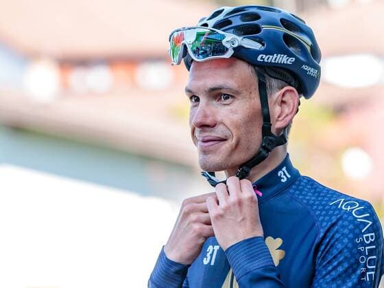 25 04 2018 Bad Haering AUT OERV training camp UCI road bike World Cup 2018 Pictured Stefan Denifl AUT during a test drive for the UCI Road World Championships Bad Haering Austria on 2018 04 25 Bad Haering  EX_FEI