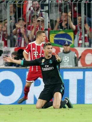 Christiano Ronaldo Real Madrid CF 7 FC Bayern Munich vs Real Madrid CF Champions League Semi Finals Soccer 25 04 2018 FC Bayern Munich vs Real Madrid CF Champions League Semi Finals Soccer 25 04 2018 Muenchen Copyright: xLanger Eibner-Pressefotox EP_HLR