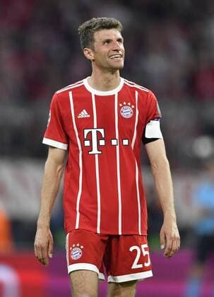 TOR to 1 0 Marcelo Real Madrid Disappointment at Thomas Müller FC Bayern Munich FC Bayern Munich FCB vs Real Madrid CF UEFA Champions League CL Semi-Finals First leg Match 1 Season 2017 2018 Munich Allianz Arena 25 04 2018 FC Bayern Munich FCB vs Real Madrid CF