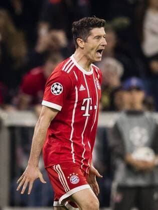 Munich 25 04 2018 Robert Lewandowski FCB disappoint Bayern Munich Real Madrid