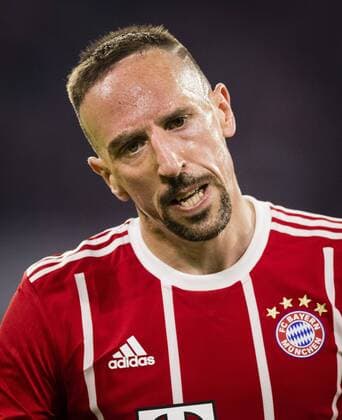 Munich 25 04 2018 Franck Ribery FCB disappoint Bayern Munich Real Madrid