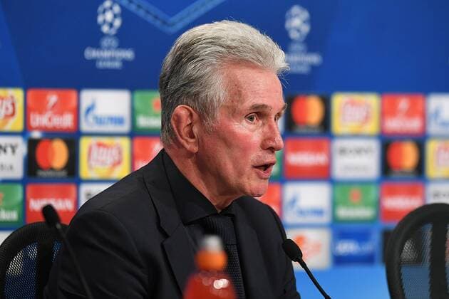 Football Champions League semi-finals Bayern Munich Real Madrid on 25 04 2018 in the Allianz Arena in Munich Jupp Heynckes head coach Munich xRx