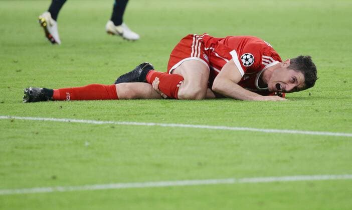 Munich football Champions League semi-final first leg Bayern Munich vs Real Madrid Robert Lewandowski Bayern