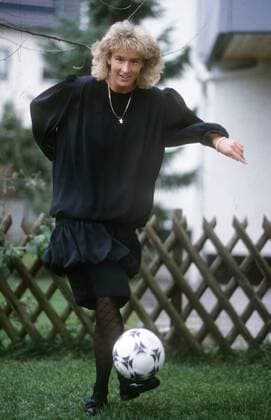 Martina Voss private Aufn 01 12 1992 HM