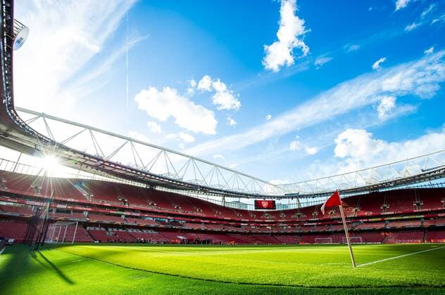 General view of the Emirates Stadium during the UEFA Europa League Semi Final match between Arsenal and Atletico Madrid at the Emirates Stadium, London, England on 26 April 2018. Copyright: xSalvioxCalabresex 19780007