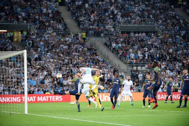 26 FLORIAN THAUVIN (OM) - BUT FOOTBALL : Marseille vs Red Bull Salzburg - Ligue Europa - 26 04 2018 FEP Panoramic 