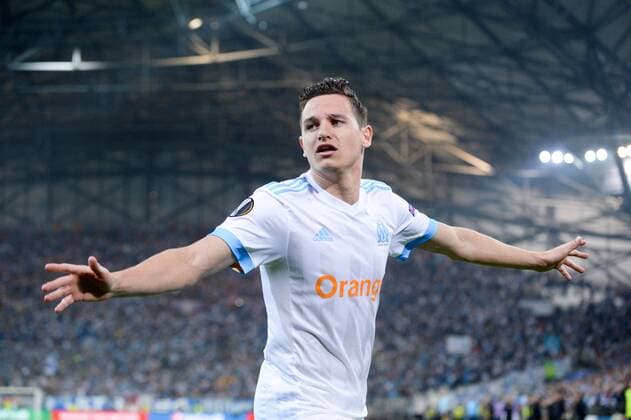26 FLORIAN THAUVIN (OM) - JOIE FOOTBALL : Marseille vs Red Bull Salzburg - Ligue Europa - 26 04 2018 FEP Panoramic 