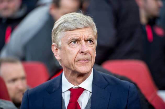 Arsene Wenger manager of Arsenal during the UEFA Europa League Semi Final match between Arsenal and Atletico Madrid at the Emirates Stadium, London, England on 26 April 2018. Copyright: xSalvioxCalabresex 19780059