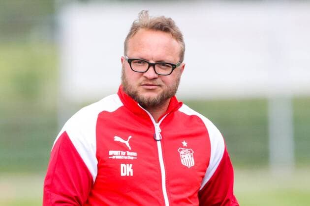 Zwickau 26 04 2018 Stadium Zwickau Football 3 League Training of FSV Zwickau In the picture Interim coach Danny King Zwickau