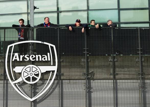 London England 26 04 2018 UEFA Europa League 2017 18 Season Semi Final Leg One semi-final Arsenal FC Atletico Madrid Emirates Stadium Exterior DeFodi056