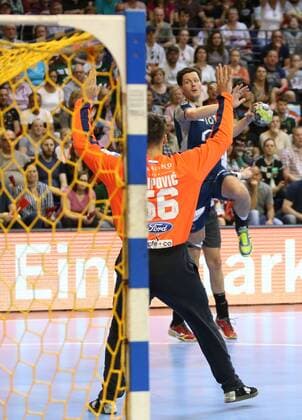 28 04 18 Handball EHF CUP Quarterfinal foxes Berlin CRO RK Nexe Image Hans Lindberg Handball EHF CUP Quarterfinal foxes Berlin CRO RK Nexe