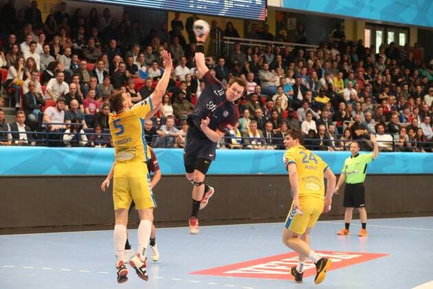 Sander Sagosen HANDBALL : PSG Vs KIELCE - Champions League - 28 04 2018 MichaelBaucher Panoramic 