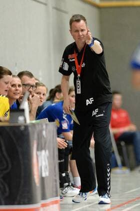Andre Fuhr Manager HSG Blomberg Lippe Handball 1 Bundesliga Women HSG Bad Wildungen Vipers vs HSG Blomberg Lippe 28 04 2018 Handball 1 Bundesliga Women HSG Bad Wildungen Vipers VS HSG Blomberg Lippe 28 04 2018 Bad Wildungen Copyright: xEIBNER RolandxSippelx EP_RSL