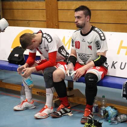 Fabian Dykta TGS and Davor Sruk TGS 10 TV Neuhausen vs TGS Pforzheim Handball 3 Liga Neuhausen Copyright: xEibner-Pressefotox EP_akh