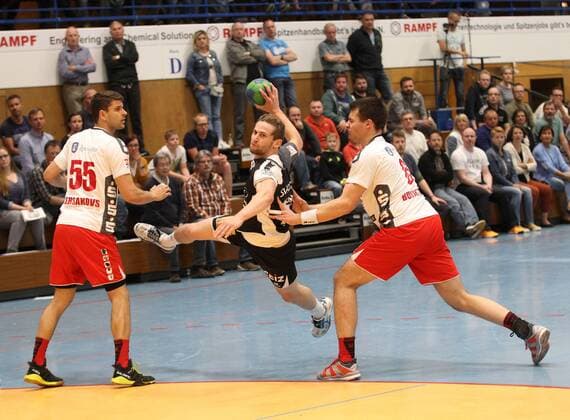 Jan Reusch TVN TV Neuhausen vs TGS Pforzheim Handball 3 Liga Neuhausen Copyright: xEibner-Pressefotox EP_akh