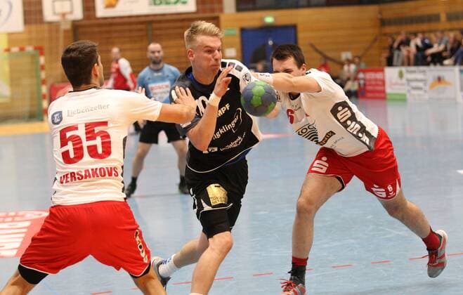 Felix Stahl TVN TV Neuhausen vs TGS Pforzheim Handball 3 Liga Neuhausen Copyright: xEibner-Pressefotox EP_akh