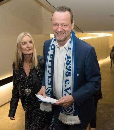 28 04 2018 xfux Football 2 Bundesliga SV Darmstadt 98 Premiere Lilienmusical Traditionally different in the Staatstheater in Darmstadt Emporer emonline deloka v l Ordered Representative for NLZ and Sporting Development Uwe Kuhl SV Darmstadt 98 Darmstadt