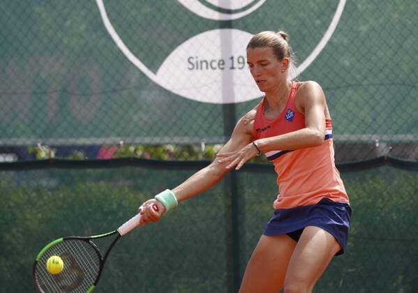 Tennis Tournament 28 04 2018 Wiesbaden Tennis Open v l Kathinka by Deichmann Sport Wiesbaden Tennis Open
