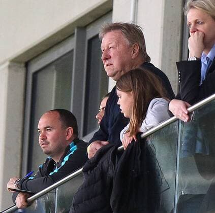 Wolfsburg vs Chelsea CL Women Wolfsburg Germany 29 04 2018 FOOTBALL VfL Wolfsburg vs Chelsea Semi-Finals UEFA Womens Champions League Season 2017 18 Image shows national coach Horst Hrubesch Wolfsburg