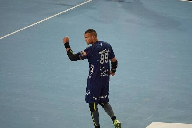 Montpellier vs Flensburg JOIE MONTPELLIER EN 1 2 FINALE HANDBALL : Montpellier vs Flensburg - Ligue des Champions - 29 04 2018 RichardGosselin Panoramic 