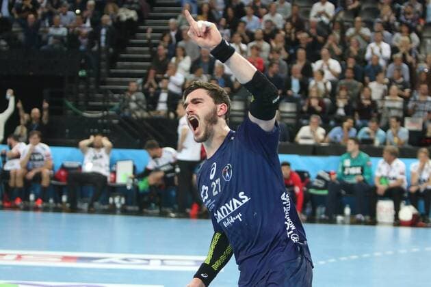 LUDOVI FABREGAS, mhb HANDBALL : Montpellier vs Flensburg - Ligue des Champions - 29 04 2018 RichardGosselin Panoramic 
