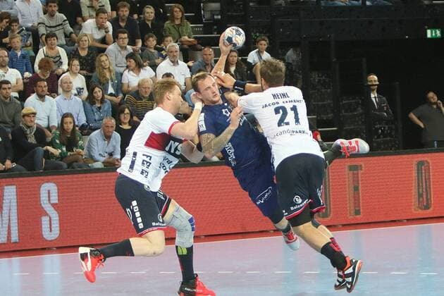 VALENTIN PORTE, mhb HANDBALL : Montpellier vs Flensburg - Ligue des Champions - 29 04 2018 RichardGosselin Panoramic 