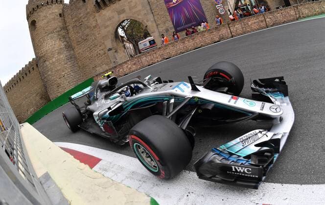 Valtteri Bottas Mercedes Grand Prix Formula 1 GP Baku Azerbaijan 29 04 2018 Photo mspb Jerry Andre Valtteri Bottas Formula 1 GP Azerbaijan 2018
