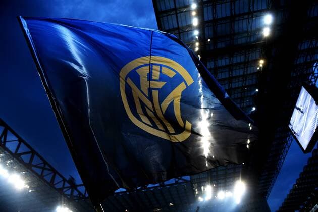 Bandiera Inter. Inter Flag Milano 28-04-2018 Stadio Giuseppe Meazza in San Siro Football Calcio Serie A 2017 2018 Inter - Juventus Foto Andrea Staccioli Insidefoto andreaxstaccioli