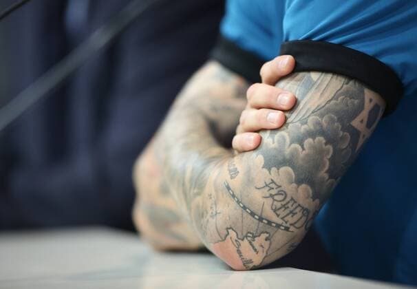 Bilder des Tages - SPORT April 30, 2018 - Madrid, Spain - Sergio Ramos of Real Madrid attends a press conference PK Pressekonferenz at Valdebebas training ground on April 30, 2018 in Madrid, Spain. Real Madrid Training Session And Press Conference  - ZUMAn230 20180430_zaa_n230_539 Copyright: xRaddadxJebarahx
