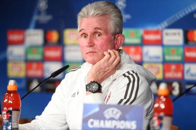 Coach Jupp Heynckes FC Bayern Muenchen Press Conference Real Madrid CF vs Bayern Munich Champions League Semifinals Soccer 30 04 2018 Press Conference Real Madrid CF vs Bayern Munich Champions League Semifinals Football 30 04 2018 Madrid Copyright: xLanger Eibner-Pressefotox EP_HLR