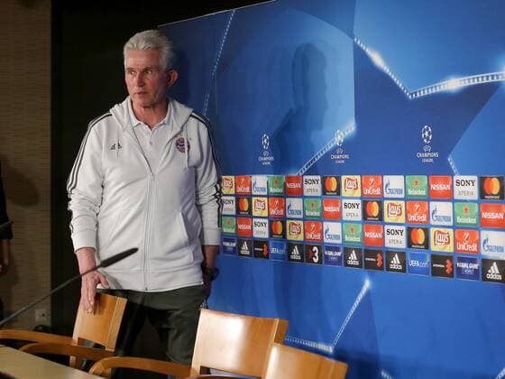 Coach Jupp Heynckes FC Bayern Muenchen Press Conference Real Madrid CF vs Bayern Munich Champions League Semifinals Soccer 30 04 2018 Press Conference Real Madrid CF vs Bayern Munich Champions League Semifinals Football 30 04 2018 Madrid Copyright: xLanger Eibner-Pressefotox EP_HLR