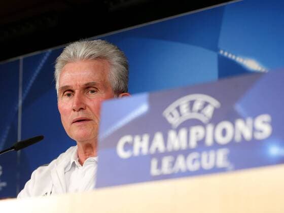Coach Jupp Heynckes FC Bayern Muenchen Press Conference Real Madrid CF vs Bayern Munich Champions League Semifinals Soccer 30 04 2018 Press Conference Real Madrid CF vs Bayern Munich Champions League Semifinals Football 30 04 2018 Madrid Copyright: xLanger Eibner-Pressefotox EP_HLR