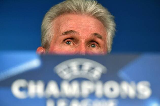 Jupp Heynckes Coach Bayern at the PK Press Conference PK before the match Real Madrid FC Bayern UEFA Champions League CL Semi Finals 1 2 Final Returnee Season 2017 2018 Soccer Soccer Soccer Men Germany Germany Madrid 30 4 2018 Stadion Bernabeu