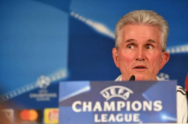 Jupp Heynckes Coach Bayern at the PK Press Conference PK before the match Real Madrid FC Bayern UEFA Champions League CL Semi Finals 1 2 Final Returnee Season 2017 2018 Soccer Soccer Soccer Men Germany Germany Madrid 30 4 2018 Stadion Bernabeu